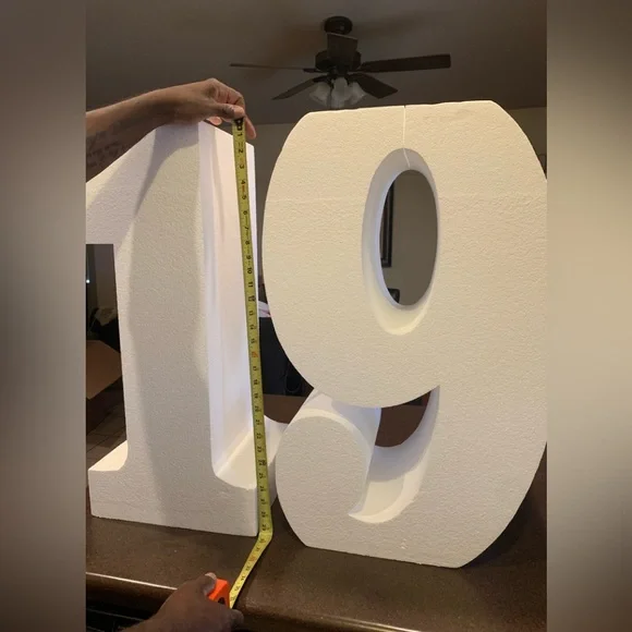 Sweet 16 numbers please see pics.. pics list the size and thickness, etc..